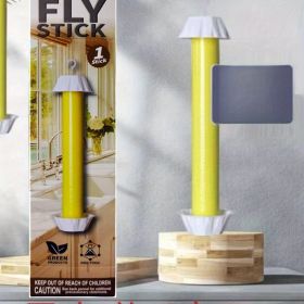 Indoor And Outdoor Sticky Fly Traps,Magic Fly Sticks,Odorless & Safe (Option: YELLOW)